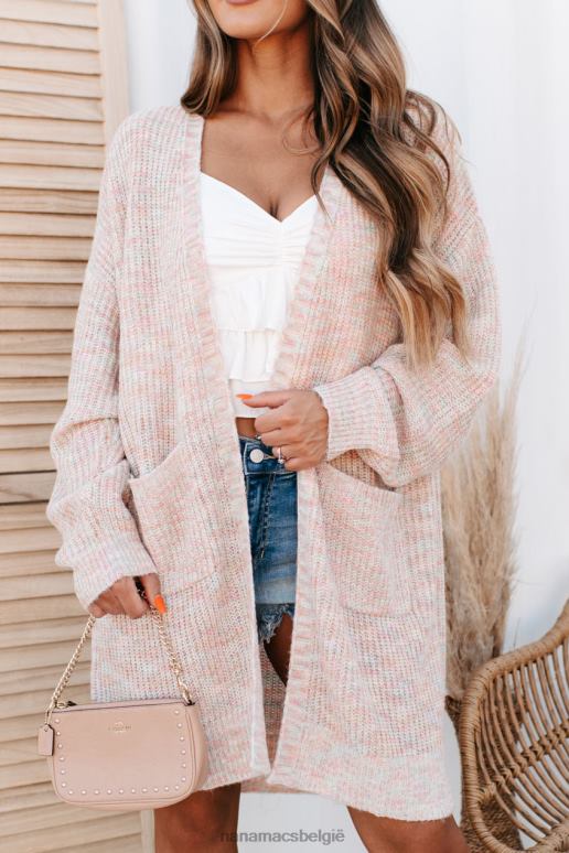 roze/groen Pemberly veelkleurig vest NanaMacs HPTT3745