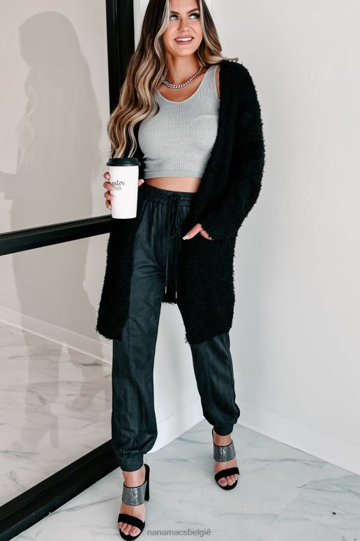 zwart zeg dat je open vest blijft NanaMacs HPTT3738